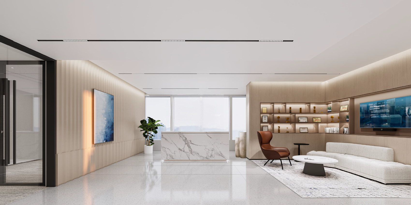 现代简约风格办公装修